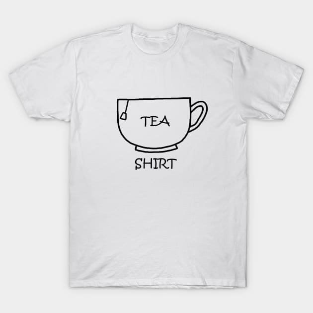 Tea Shirt T-Shirt by PelicanAndWolf